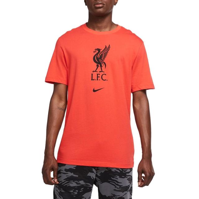 ナイキ メンズ Tシャツ "Liverpool" Nike Evergreen Crest T-Shirt - Crimson