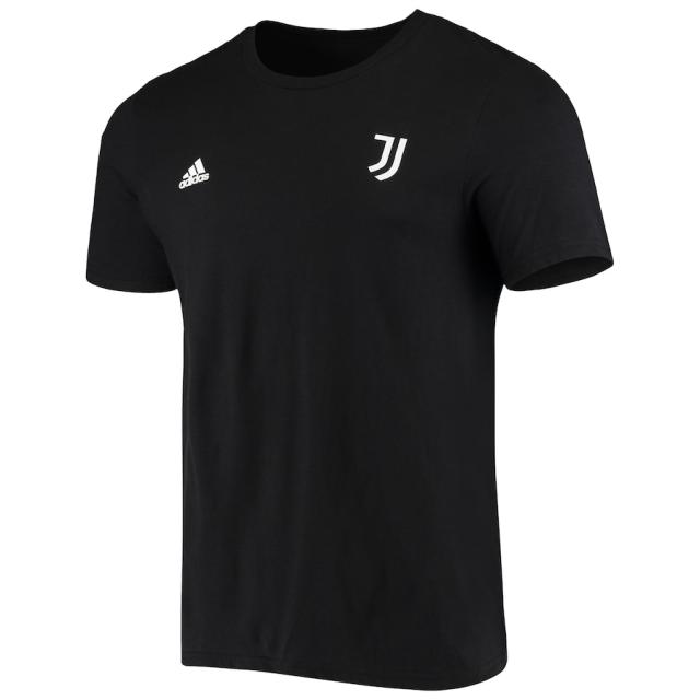 アディダス メンズ Tシャツ Weston McKennie "Juventus" adidas Amplifier Name - Number T-Shirt - Black