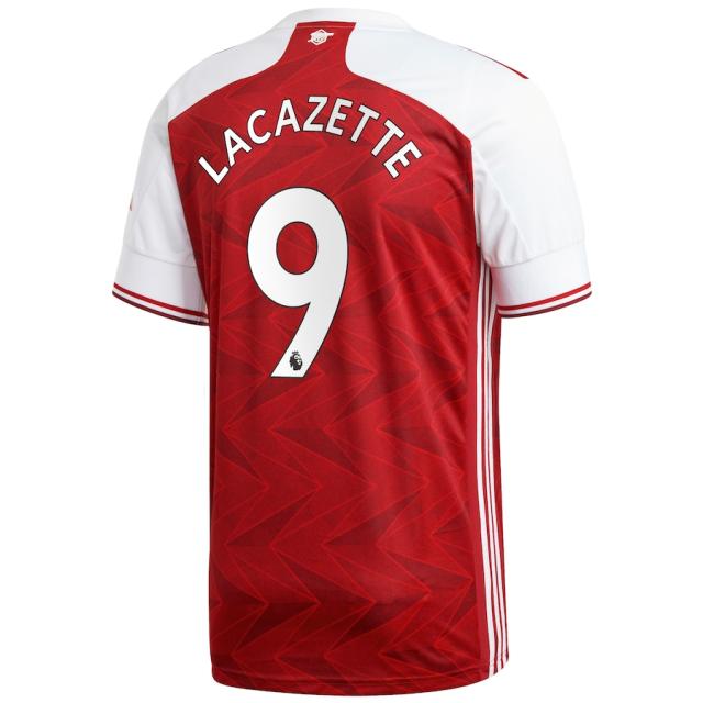 アディダス メンズ ジャージ Alexandre Lacazette "Arsenal" adidas 2020/21  Player Replica Jersey - Maroon