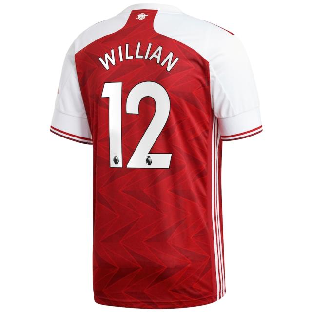 アディダス メンズ ジャージ Willian "Arsenal" adidas 2020/21  Replica Player Jersey - Maroon