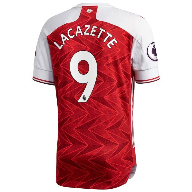 アディダス メンズ ジャージ Alexandre Lacazette "Arsenal" adidas 2020/21  Player Authentic Jersey - Maroon
