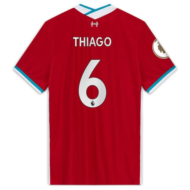 ナイキ メンズ ジャージ Thiago Alc??ntara "Liverpool" Nike 2020/21  Authentic Player Jersey - Red