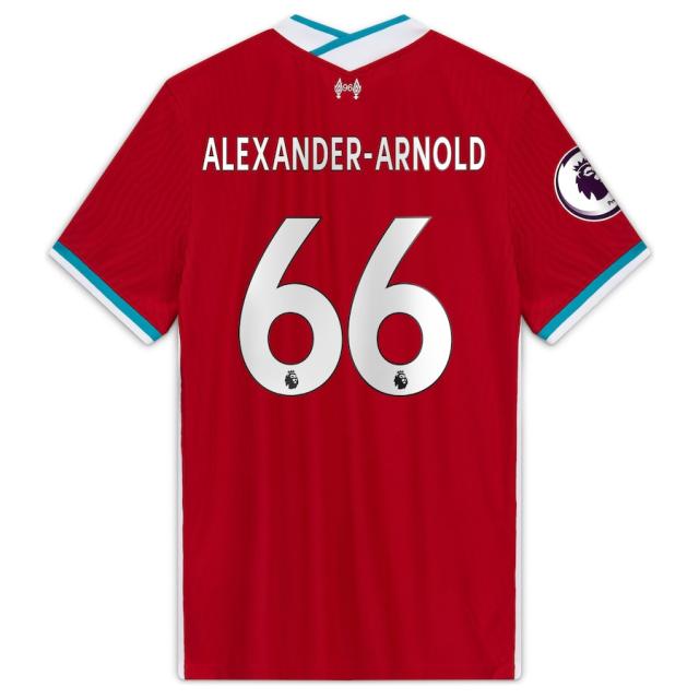 ナイキ メンズ ジャージ Trent Alexander-Arnold "Liverpool" Nike 2020/21  Authentic Player Jersey - Red