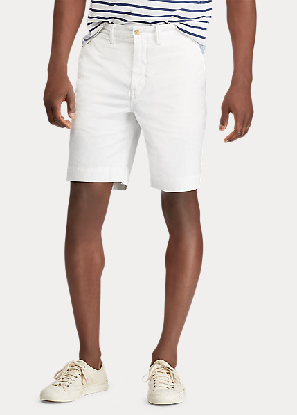 ポロ ラルフローレン メンズ Stretch Classic Fit Short ハーフパンツ ショーツ White_2