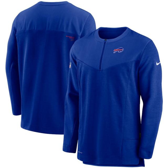 ナイキ メンズ ジャケット "Buffalo Bills" Nike Sideline Half-Zip UV Performance Jacket - Royalの通販は 28,930円