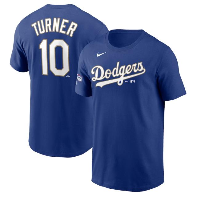ナイキ メンズ Tシャツ Justin Turner ”Los Angeles Dodgers