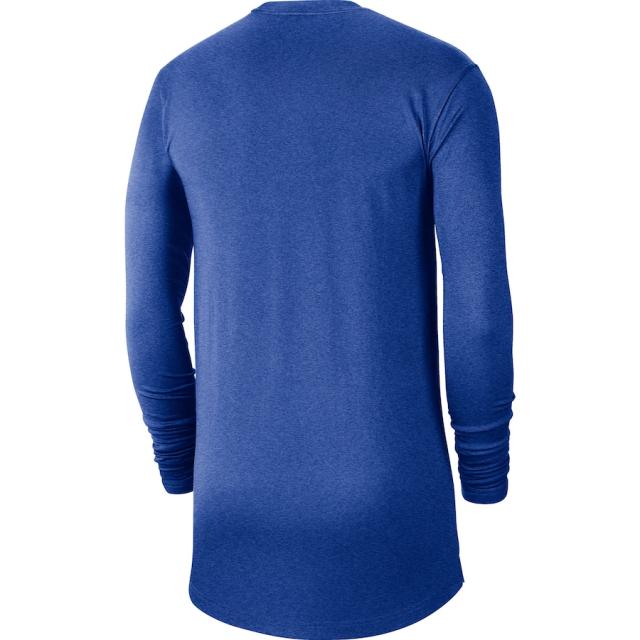 ナイキ メンズ Tシャツ 長袖 ロンT Duke Blue Devils Nike Textured Long Sleeve T-Shirt - Royal_2