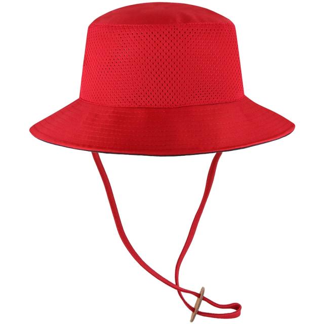 フォーティーセブン メンズ バケットハット ”Los Angeles Angels" '47 Panama Pail Bucket Hat - Red