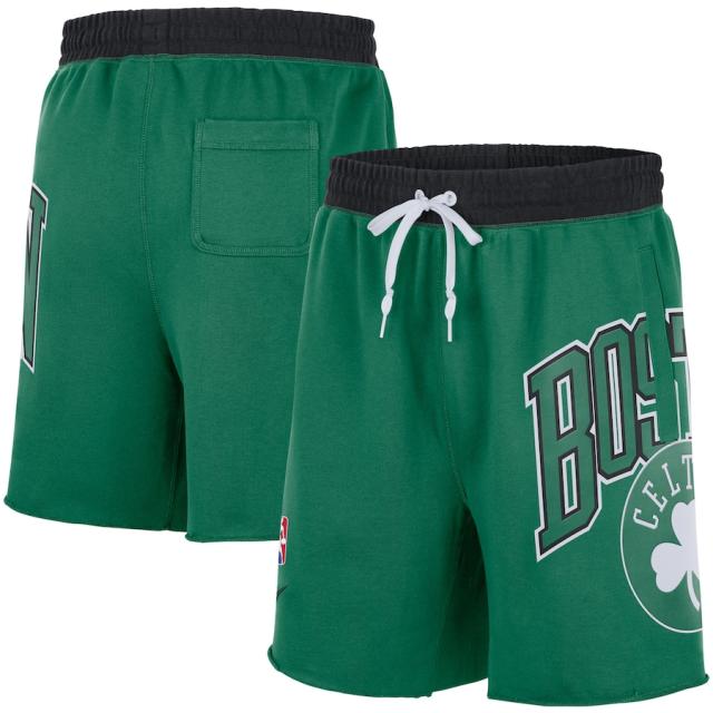 ナイキ メンズ ハーフパンツ ショーツ "Boston Celtics" Nike 75th Anniversary Courtside Fleece Shorts - Kelly Greenの通販は 15,819円