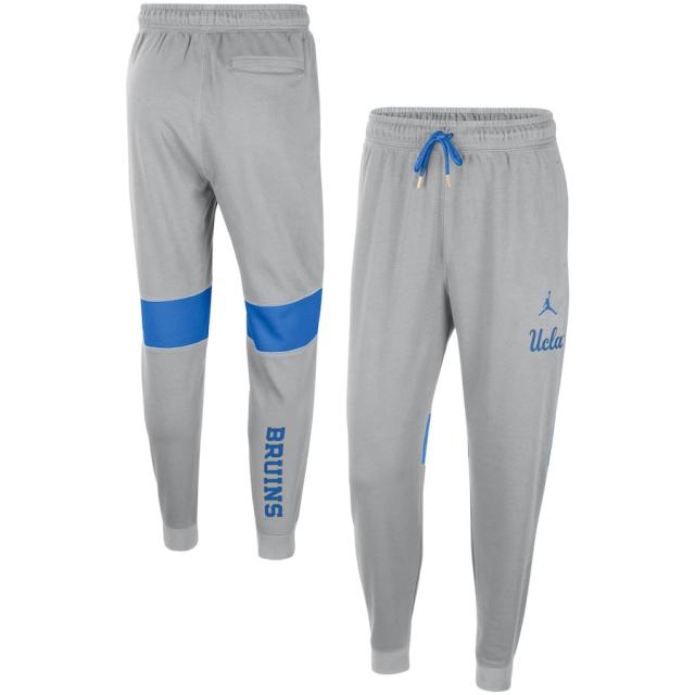 ジョーダン メンズ パンツ UCLA Bruins Jordan Brand Fleece Performance Practice Pants - Gray ジョーダン メンズ パンツ UCLA Bruins Jordan Brand Fleece