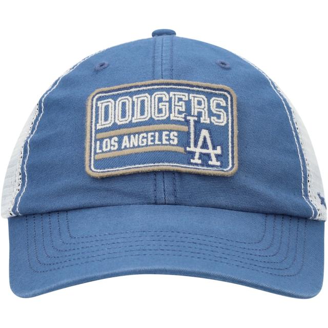 フォーティーセブン メンズ キャップ ”Los Angeles Dodgers" '47 Off Ramp Clean Up Trucker Adjustable Hat - /Natural