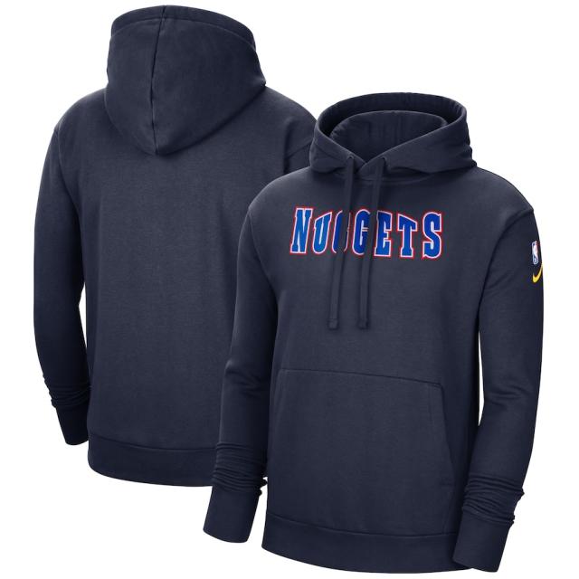 ナイキ メンズ パーカー ”Denver Nuggets" Nike 2021/22 City Edition Essential Logo Pullover Hoodie - Navyの通販は