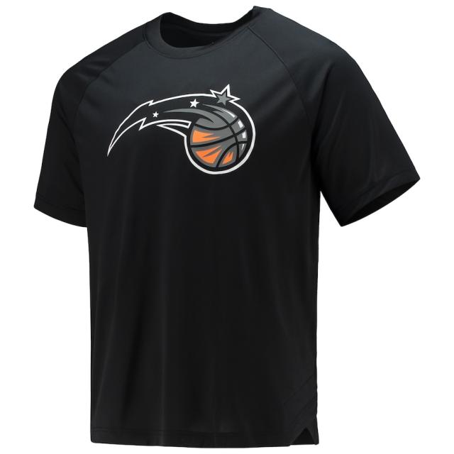 ナイキ メンズ Tシャツ シューティングシャツ ”Orlando Magic" Nike 2021/22 City Edition Pregame Warmup Shooting Raglan Performance T-Shirt - Black_1