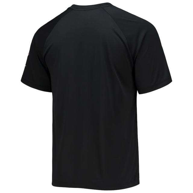 ナイキ メンズ Tシャツ シューティングシャツ ”Orlando Magic" Nike 2021/22 City Edition Pregame Warmup Shooting Raglan Performance T-Shirt - Black_2
