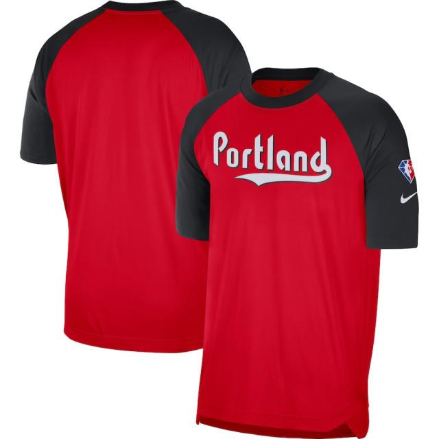 ナイキ メンズ Tシャツ シューティングシャツ ”Portland Trail Blazers" Nike 2021/22 City Edition Pregame Warmup Shooting T-Shirt - Blackの通販は