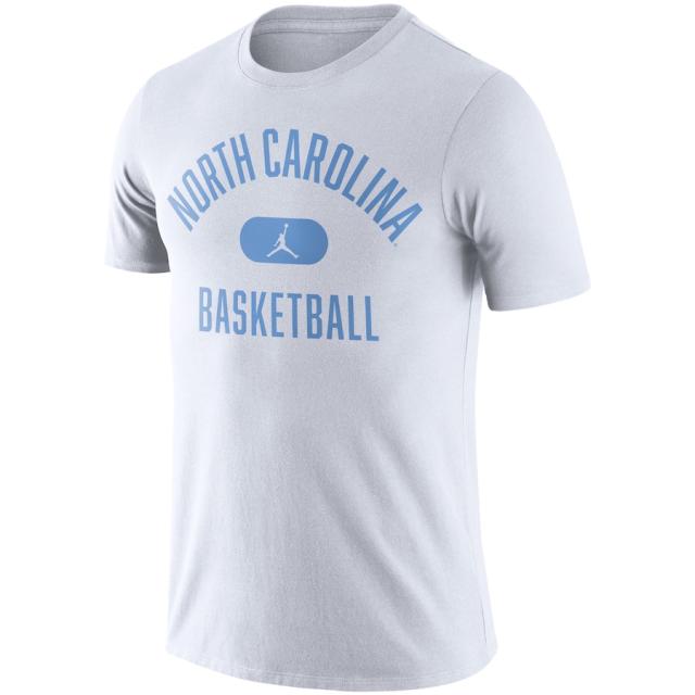 ジョーダン メンズ Tシャツ North Carolina Tar Heels Jordan Brand Team Arch T-Shirt - White