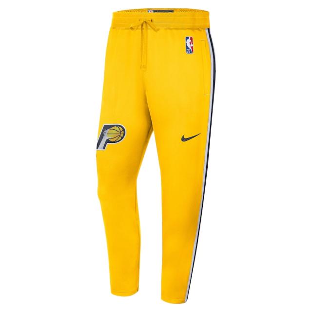 メンズ ナイキ レプリカパンツ "Indiana Pacers" Nike 2021/22 City Edition Therma Flex Showtime Pants - Gold_1