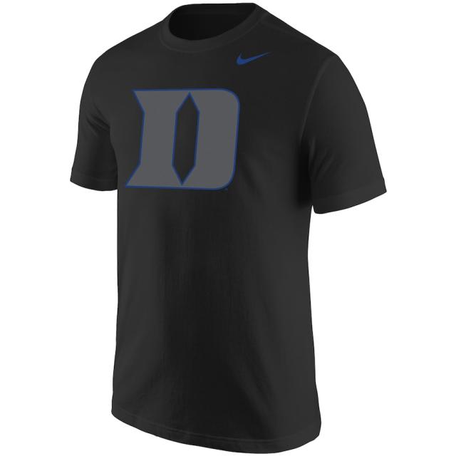 ナイキ メンズ Tシャツ Duke Blue Devils Nike Logo Color Pop T-Shirt - Black_1