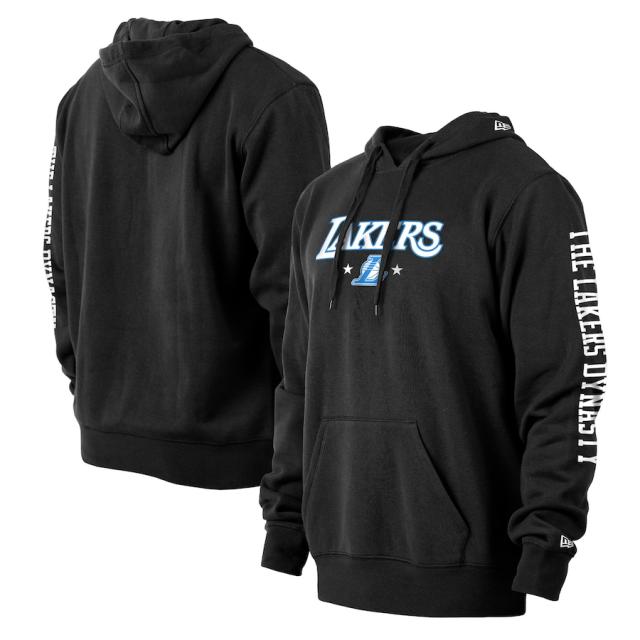 ニューエラ メンズ パーカー "Los Angeles Lakers" New Era 2021/22 City Edition Pullover Hoodie - Blackの通販は 23,210円