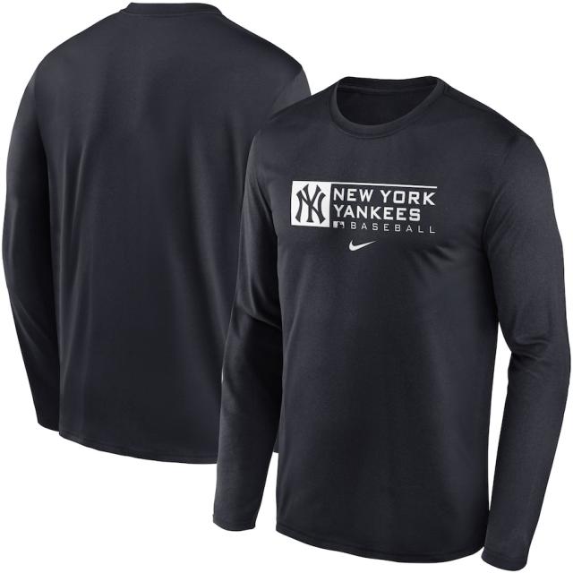 ナイキ メンズ Tシャツ 長袖 ロンT New York Yankees Nike Authentic
