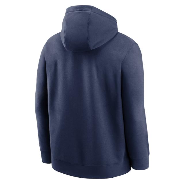 ナイキ メンズ パーカー New York Yankees Nike Alternate Logo Club Pullover Hoodie - Navy