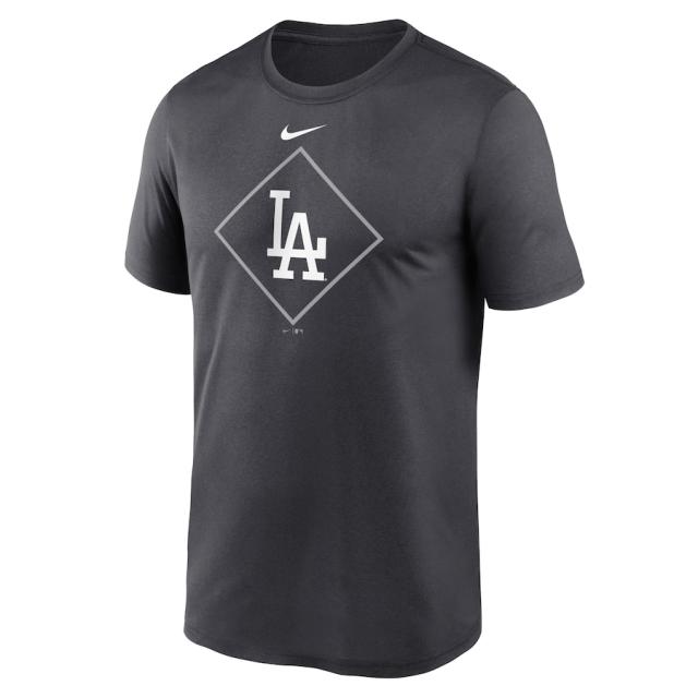 ナイキ メンズ Tシャツ ”Los Angeles Dodgers" Nike Legend Icon Performance T-Shirt - Anthracite_1