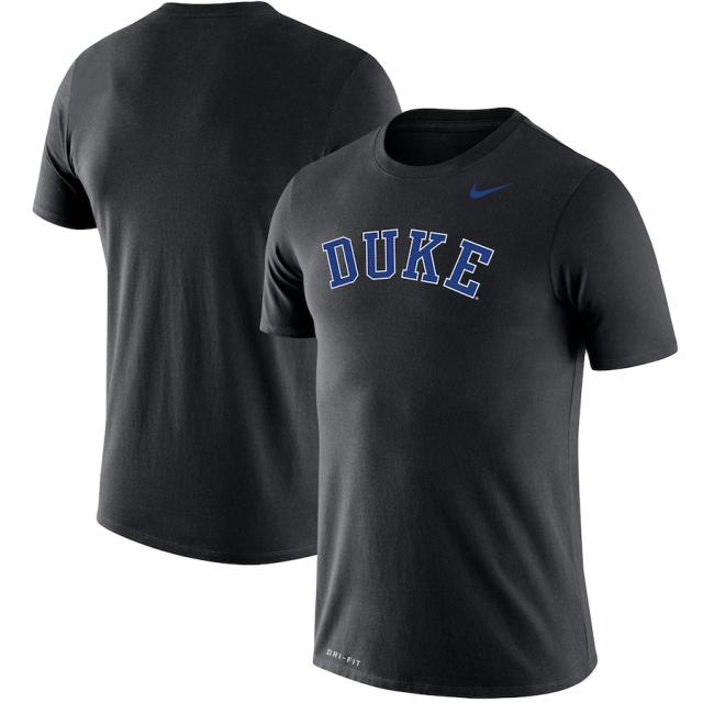 ナイキ メンズ Tシャツ Duke Blue Devils Nike School Logo Legend Performance T-Shirt - Black