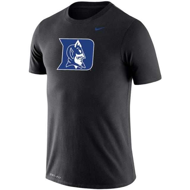 ナイキ メンズ Tシャツ Duke Blue Devils Nike School Logo Legend Performance T-Shirt - Black_1