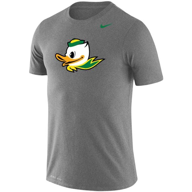 ナイキ メンズ Tシャツ "Oregon Ducks" Nike School Legend Performance Logo T-Shirt - Green_1