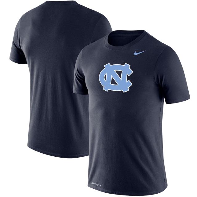 ナイキ メンズ Tシャツ North Carolina Tar Heels Nike School Logo Legend Performance T-Shirt - Navy