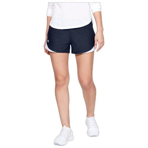 アンダーアーマー レディース ショートパンツ トレーニングパンツ Under Armour Play Up Shorts 3.0 - Midnight Navy/White