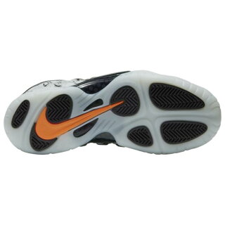 ナイキ キッズ/レディース リトルポジットワン Nike Little Posite One バッシュ Black/Total Orange/White_4