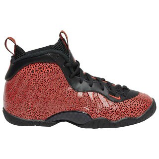 ナイキ キッズ/レディース リトルポジットワン Nike Little Posite One バッシュ Crimson/Black/Orange｜au  PAY マーケット