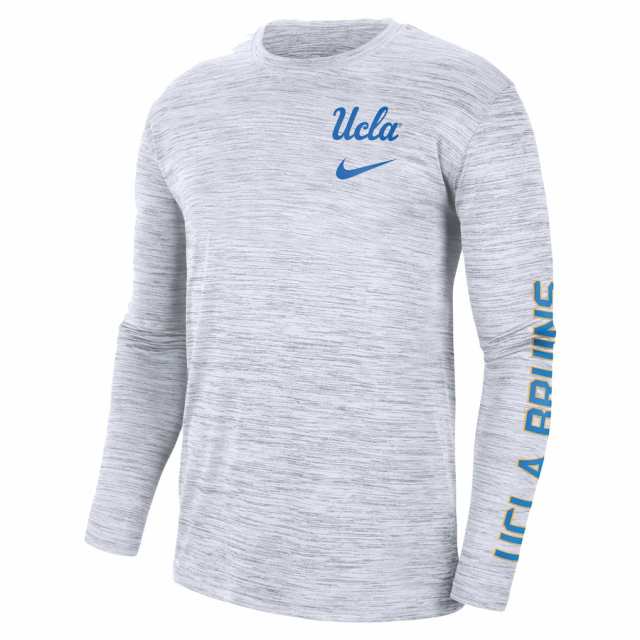 ナイキ メンズ Tシャツ 長袖 ロンT "UCLA Bruins" Nike Velocity Legend Team Performance Long Sleeve T-Shirt - Whiteの通販は