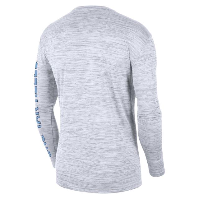 ナイキ メンズ Tシャツ 長袖 ロンT "North Carolina Tar Heels" Nike Velocity Legend Team Performance Long Sleeve T-Shirt - White_2
