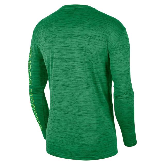 ナイキ メンズ Tシャツ 長袖 ロンT "Oregon Ducks" Nike Velocity Legend Team Performance Long Sleeve T-Shirt - Green_2