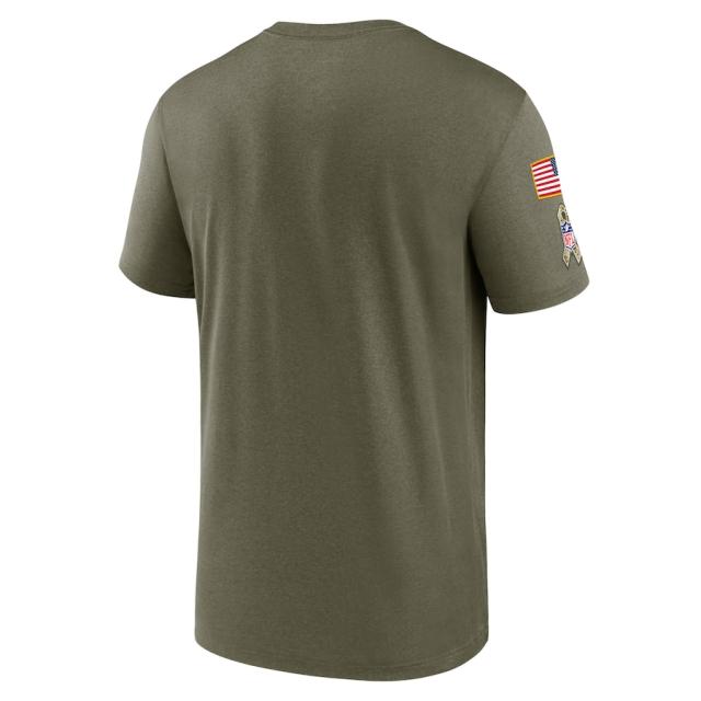 ナイキ メンズ Tシャツ 半袖 "Chicago Bears" Nike 2022 Salute to Service Legend Team T-Shirt - Olive NFL サルート おしゃれ ブランドの通販は