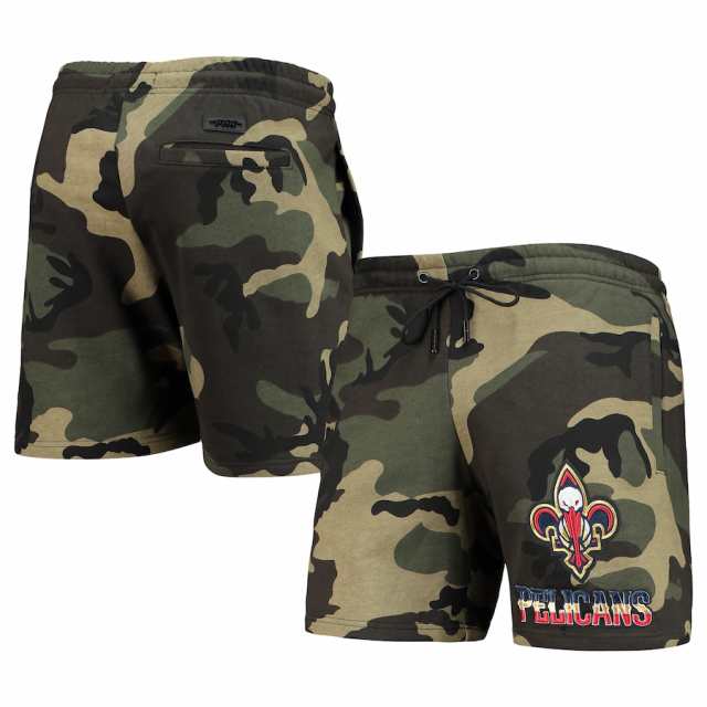 プロスタンダード メンズ バスパン ハーフパンツ ペリカンズ New Orleans Pelicans Pro Standard Team Shorts - Camo