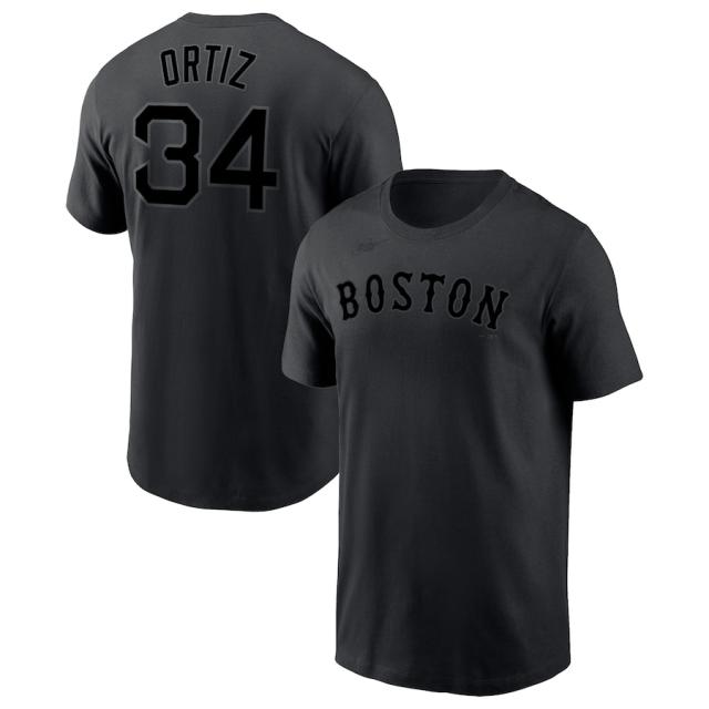 ナイキ メンズ Tシャツ レッドソックス David Ortiz 