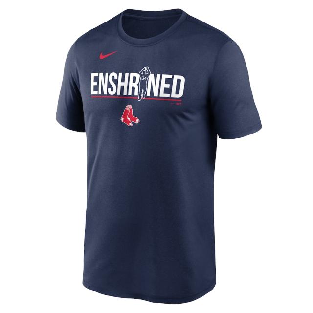 ナイキ メンズ Tシャツ レッドソックス David Ortiz "Boston Red Sox" Nike Legend Enshrined Performance T-Shirt - Navy_1