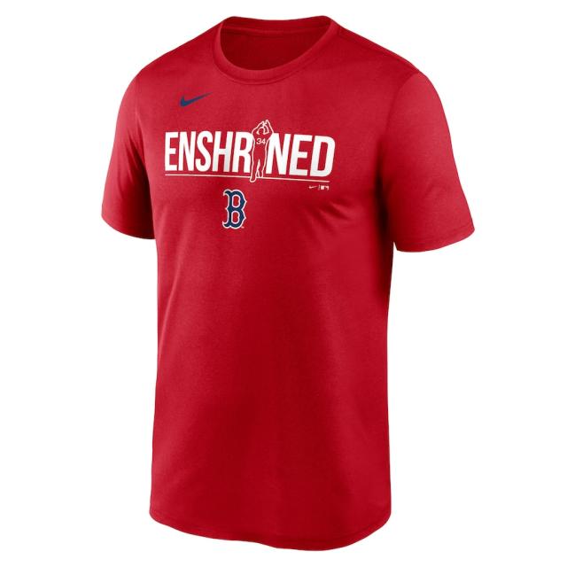 ナイキ メンズ Tシャツ レッドソックス David Ortiz "Boston Red Sox" Nike Legend Enshrined Performance T-Shirt - Red_1