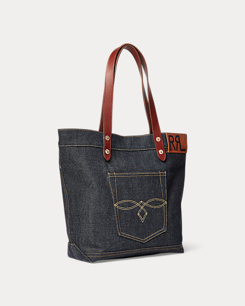 RRL ダブル アール エル ラルフローレン ハンドバッグ デニム生地 DOUBLE RL RALPH LAUREN/ダブル アール エル ラルフ ローレン通販