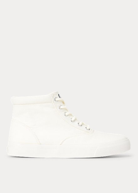 ポロ ラルフローレン レディース Polo Ralph Lauren Bryn High-Top Sneaker スニーカー Creamの通販は 27,060円
