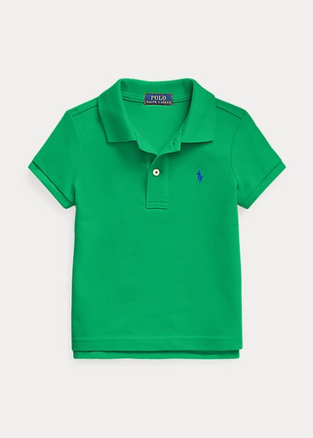 ラルフローレン 2-6X ガールズ/キッズ Polo Ralph Lauren Cotton Mesh Polo Shirt ポロシャツ 半袖 Billiard 女の子