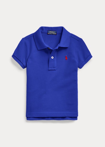 ラルフローレン 2-6X ガールズ/キッズ Polo Ralph Lauren Cotton Mesh Polo Shirt ポロシャツ 半袖 Heritage Royal 女の子