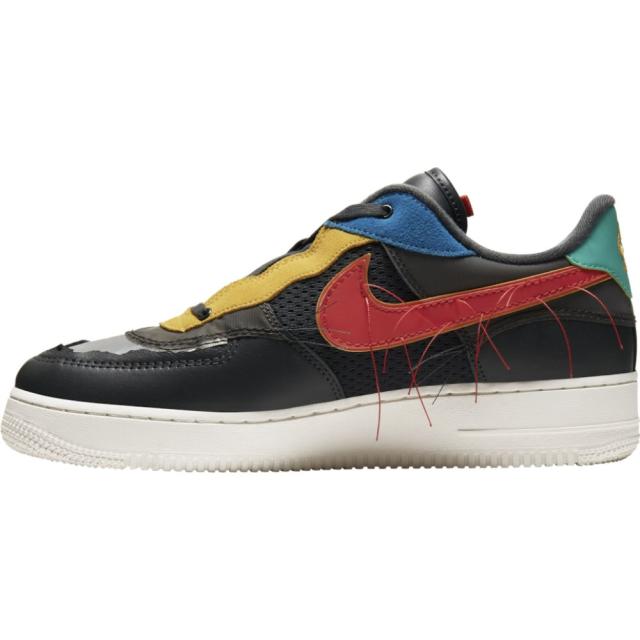 ナイキ メンズ エア フォース１ Nike Air Force 1 Low スニーカー Dark Smoke Grey/Track Red/Dark Smoke Grey_1