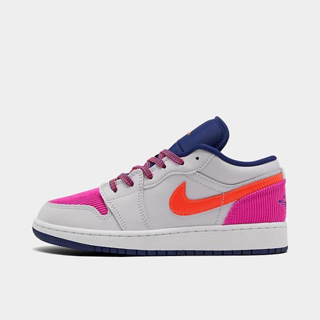 ジョーダン１ キッズ/レディース Air Jordan 1 GS スニーカー White/Navy/Pink/Orangeの通販は 42,900円