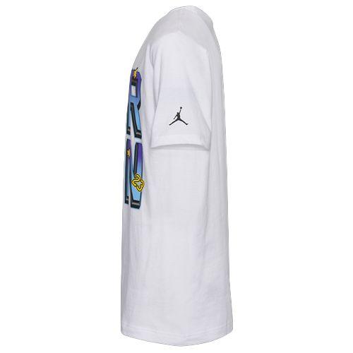 ジョーダン キッズ Tシャツ 半袖 Jordan Pixel Play T-Shirt - White_1
