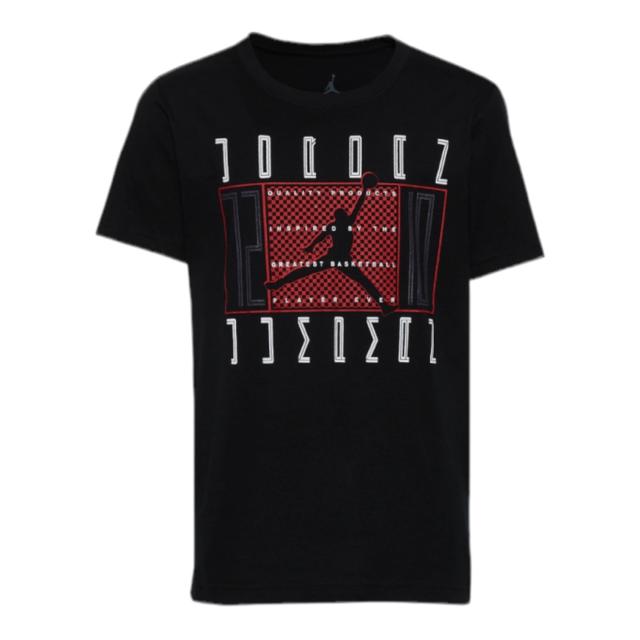 ジョーダン キッズ Tシャツ 半袖 Jordan AJ11 History T-Shirt - Black/Black