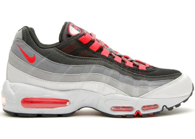 ナイキ メンズ エアマックス９５ Air Max 95 Hot Red BLACK/HOT RED-NEUTRAL GREY-MEDIUM GREY